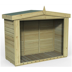 Apex Log Shed delivered as a Flat-Pack